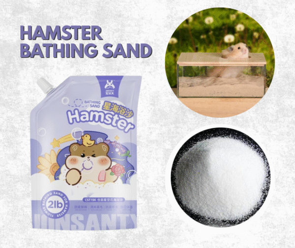 Jonsaty Bathing Sand – 2lb Flower Scent | Premium Sand for Small Pets