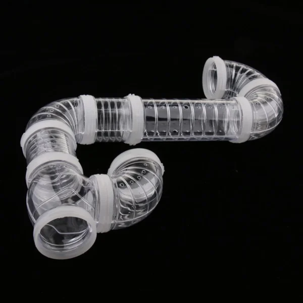 Hamster External Tunnel Set – DIY Cage Expansion Tubes for Small Pets - Image 5
