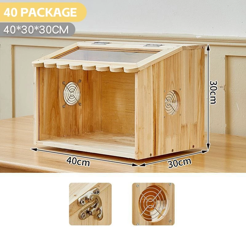 Wooden Hamster Cage
