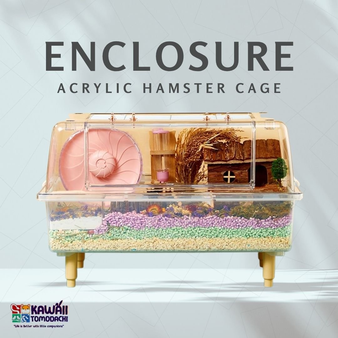 Clear Acrylic Hamster Cage