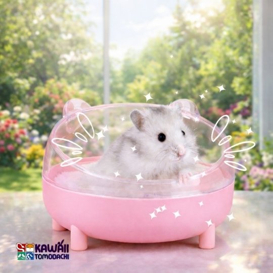 hamster sand bath box