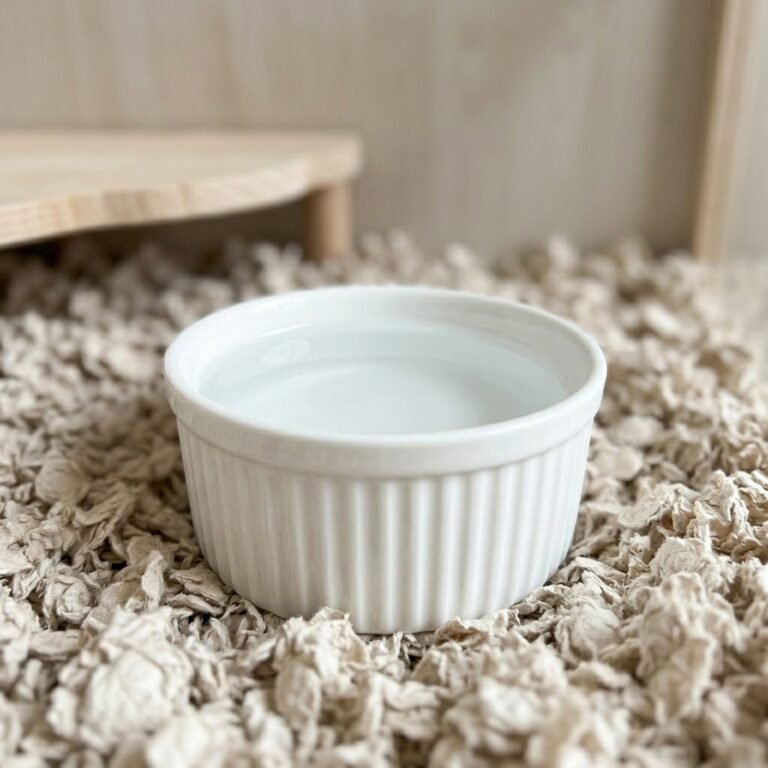 Ceramic Hamster Water Bowl