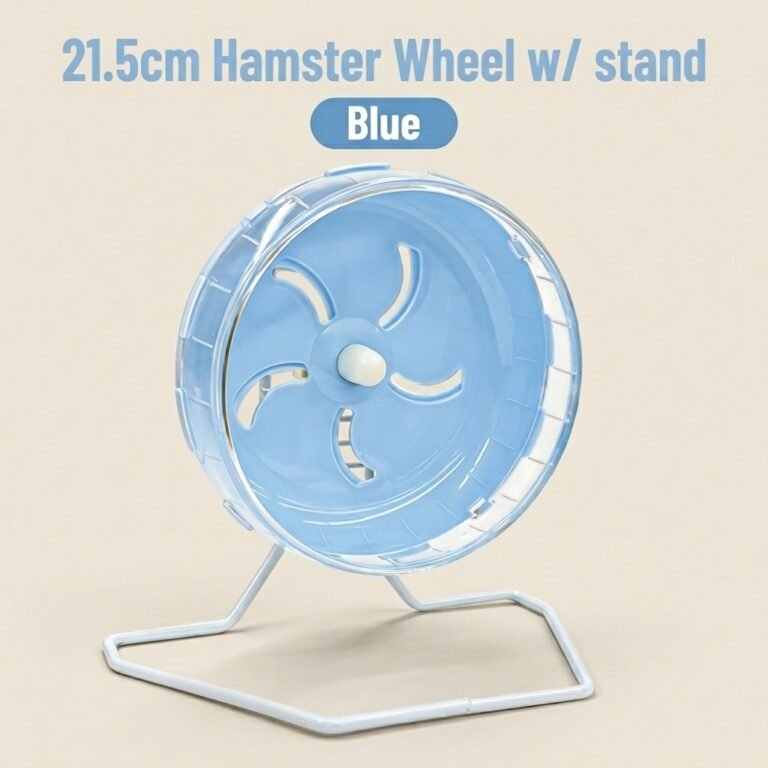 Silent Hamster Wheel with Stand