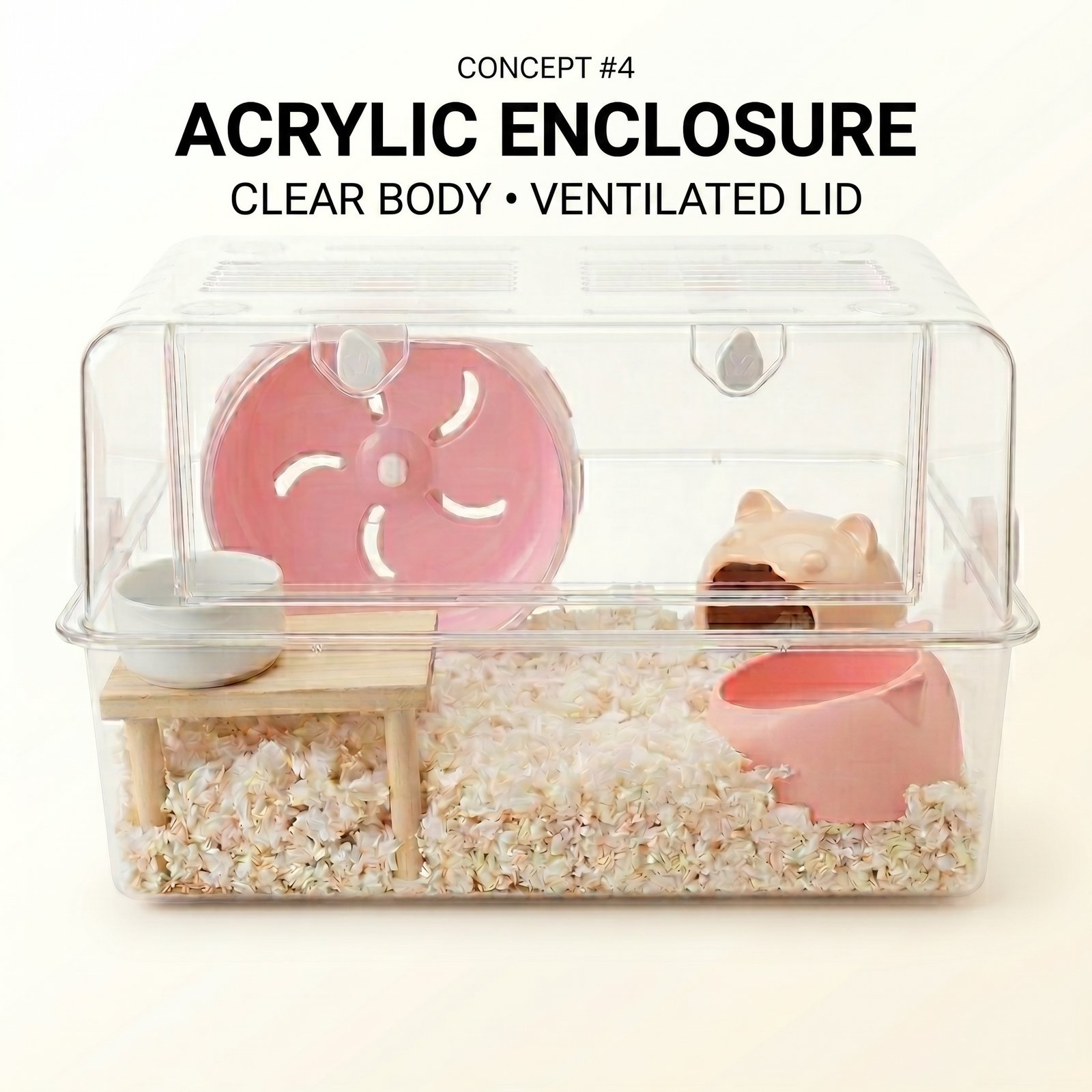 Acrylic Enclosure Basic Complete Concept 4